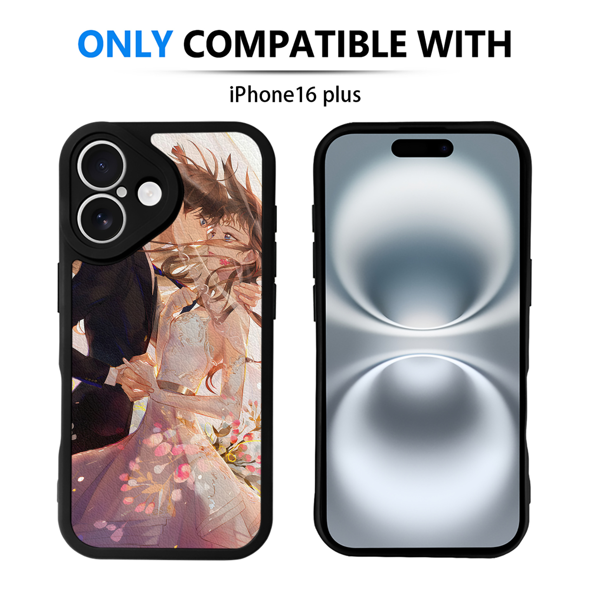 （画像用） 名探偵コナン Detective Conan 【iPhone 16シリーズ対応】シリコンスマホケース（レザー調） 材質：シリコン